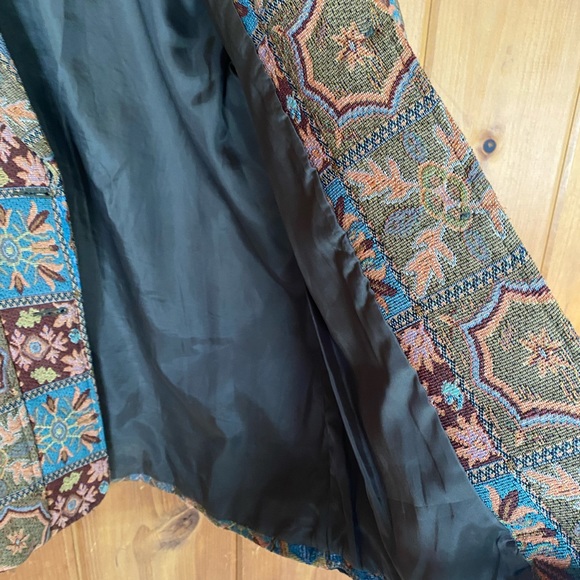 Vintage Patterned Blazer - Picture 7 of 10